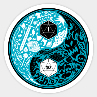 Zen D20 Sticker